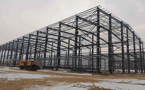 文殊镇文殊镇钢结构厂房安装